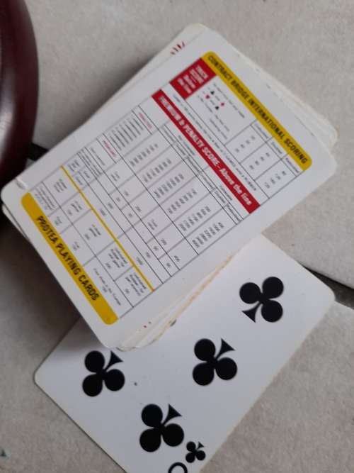 **POSSIBLE HIGH VALUE**ORIGINAL VINTAGE CASINO ROTATING CHIPS and PLAYING CARDS HOLDER**