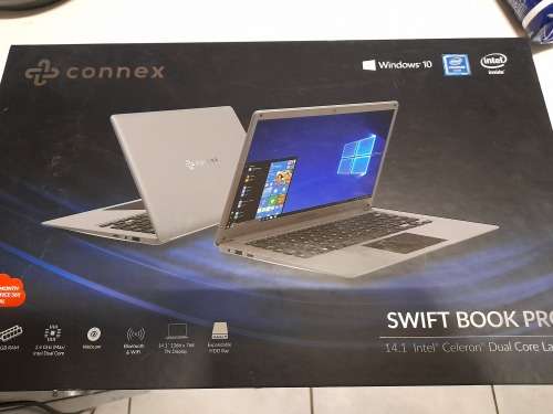 **CONNEX SWIFTBOOK PRO LAPTOP 4GB RAM, 64GB SSD IN BOX WITH CHARGER*CHARCOAL GREY*R4999*