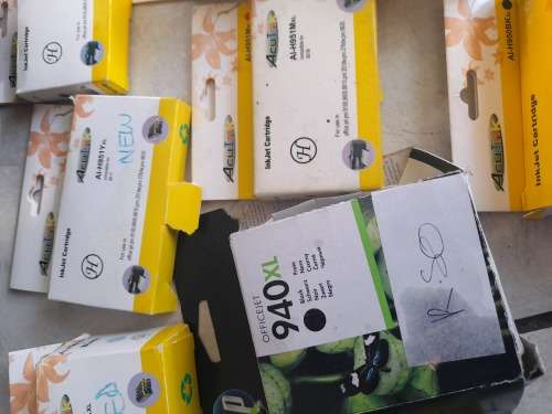 *BULK LOT**Canon PIXMA MG2545S(NO INK) AND MIXED Inkjet Printer and cartridges*sold as is**
