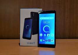 **DEMO ALCATEL 1 SMART PHONE IN BOX WITH CLEAR POUCH,SCREEN PROTECTOR,HEADSET AND CHARGER**R1000
