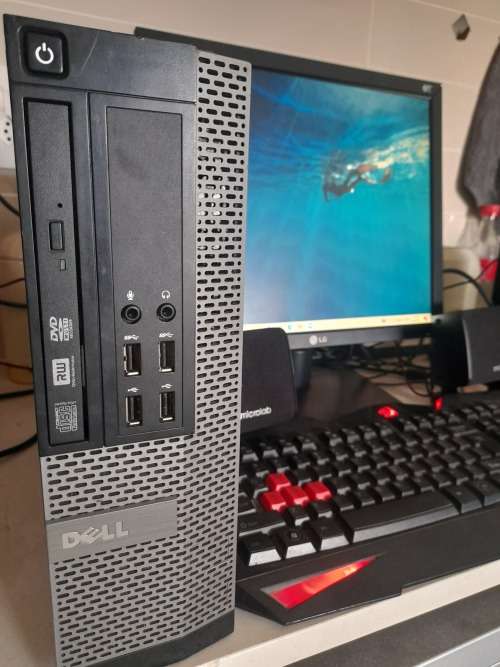 *GAMING COMBO*DELL OPTIPLEX 7010 I5, 8GB RAM, 3.2GHZ, 240GB SSD*SCREEN/KBRD/MSE, SPEAKERS*OVER R5000