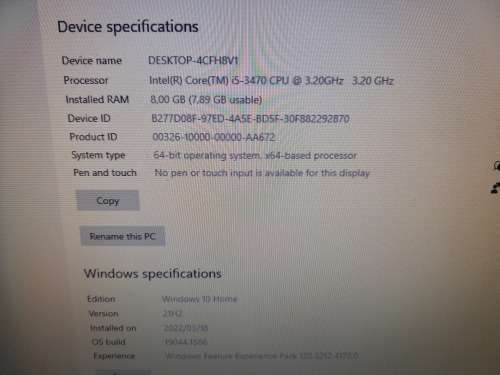 *GAMING COMBO*DELL OPTIPLEX 7010 I5, 8GB RAM, 3.2GHZ, 240GB SSD*SCREEN/KBRD/MSE, SPEAKERS*OVER R5000
