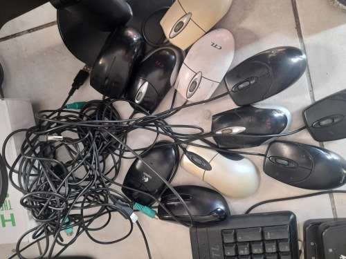 *CALLCENTRE LIQUIDATION*BULK LOT OF KEYBOARDS, MOUSE,BLANK DISKS**ONE BID FOR THE LOT*