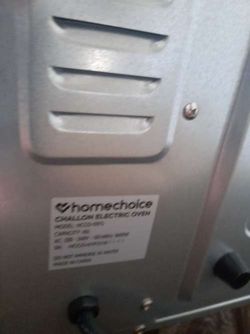 *LIMITED OFFER**BRAND NEW HOMECHOICE 45L ELECTRIC OVEN WITH 3 PLATE TOP IN BOX*R2000 RETAIL*