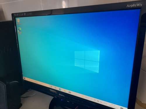*DESKTOP PC SET UP*PROLINE TOWER WITH PVIEW 19INCH SCREEN, GAMING KEYBOARD/MOUSE, SPEAKERS ETC**