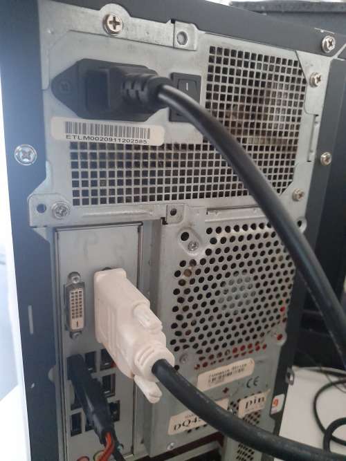 *DESKTOP PC SET UP*PROLINE TOWER WITH PVIEW 19INCH SCREEN, GAMING KEYBOARD/MOUSE, SPEAKERS ETC**