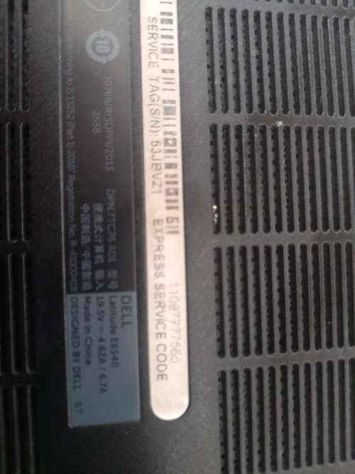 *LIQUIDATION*I7 DELL LATITUDE E6540, 4GB RAM, 500GB HDD,WAS WORKING NOW NOT*SELLS FOR R7000 REFIRB