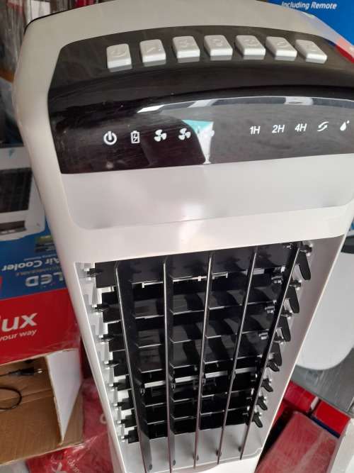 **DONT NEED ESKOM*DEMO EUROLUX PORTABLE RECHARGABLE AIR MIST/COOLER WITH LED LIGHT*R2500 RETAIL*