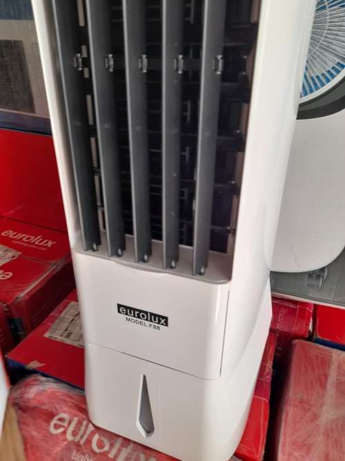 **DONT NEED ESKOM*DEMO EUROLUX PORTABLE RECHARGABLE AIR MIST/COOLER WITH LED LIGHT*R2500 RETAIL*
