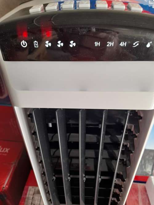 **DONT NEED ESKOM*DEMO EUROLUX PORTABLE RECHARGABLE AIR MIST/COOLER WITH LED LIGHT*R2500 RETAIL*