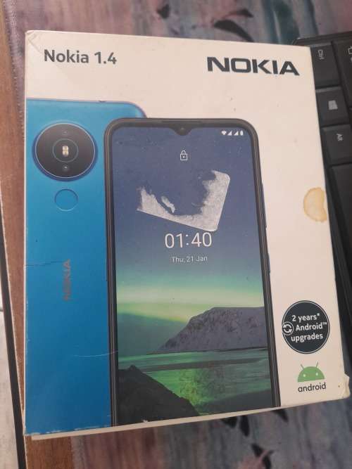*HUGE SALE*NOKIA 1.4 DUAL SIM IN BOX, LOOKS NEW, SCEEN FUZZY*DO NOT KNOW THE FAULT*SOLD AS IS*