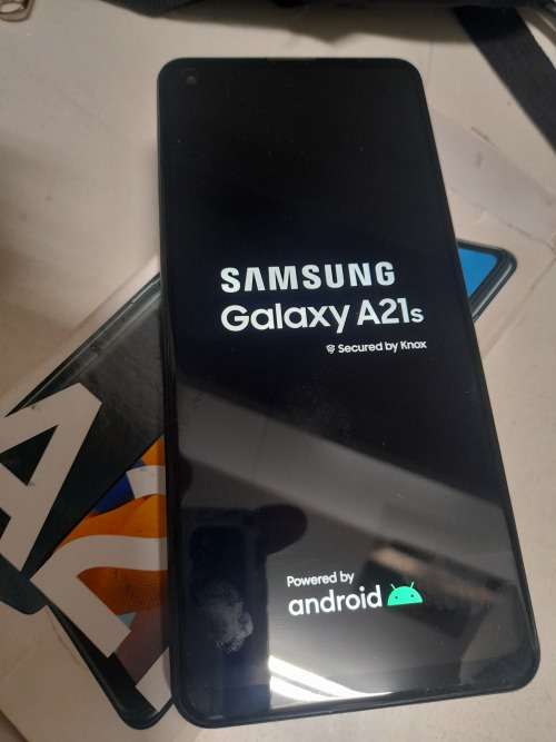 *MAY MADNESS DEALS*DEMO SAMSUNG GALAXY A21S, QUAD CAM, 32GB, RAINBOW BLUE*R4200 RETAIL*