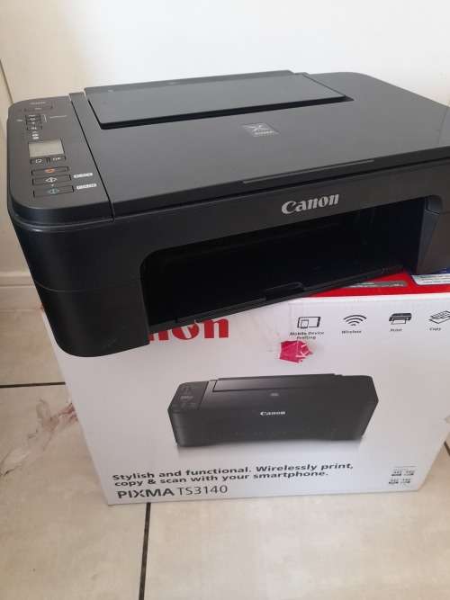 *MONTH END MADNESS*LOT OF 2 X CANON TS3140 WIFI PRINTER, SCANNER,COPIER IN BOX**ONE BID FOR BOTH***