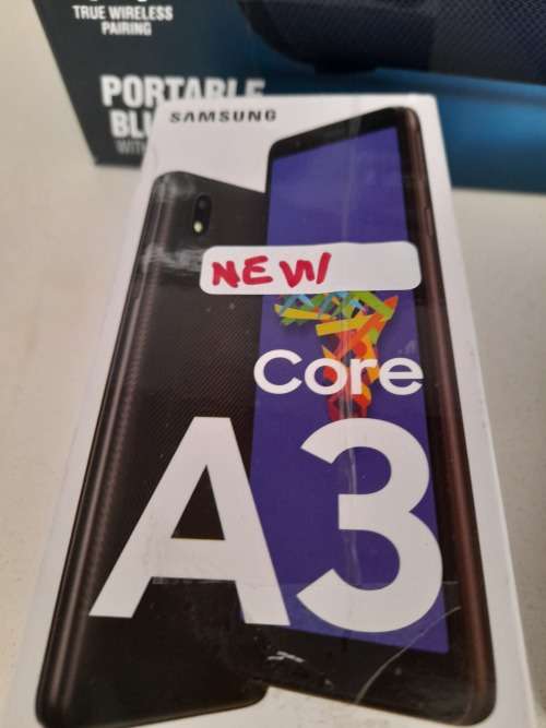 *AWESOME COMBO DEAL*BRAND NEW SAMSUNG A3 CORE+VOLKANO BT SPEAKER+10 000MAH POWER BANK*1 BID FOR ALL*