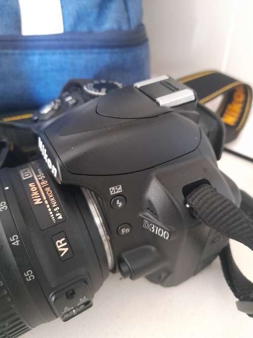 *WOW*LIKE NEW NIKON D3100 DSLR CAMERA WITH LENSE+SIGMA 70-300MM, BAG WITH CHARGER*OVER R10 000**