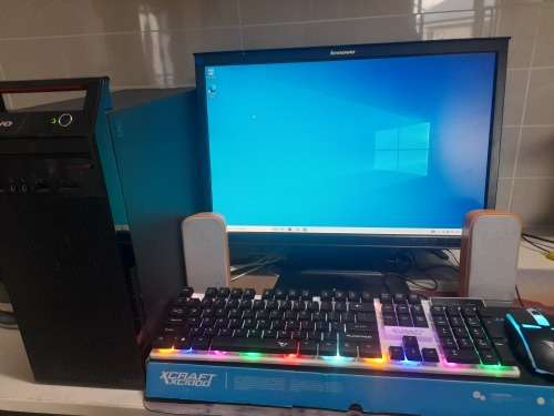 *HUGE SALE*LENOVO I3, 8GB RAM WITH LENOVO 22`SCREEN,NEW GAMING KEYBRD/MSE,SPEAKERS ETC***