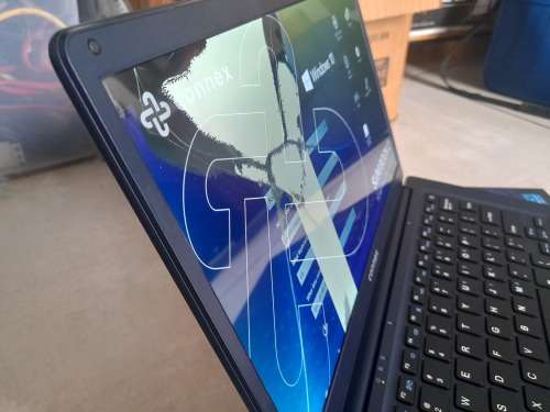 *HUGE SALE* CONNEX SLIMBOOK 2 LAPTOP*SCREEN CRACKED BUT STILL TURNS ON*IN BOX*