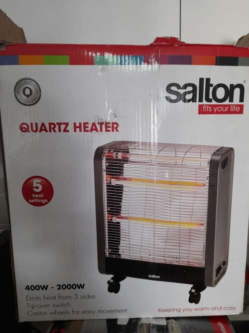 *MONTH END MADNESS*BRAND NEW SALTON QUARTZ HEATER IN BOX*R1500 IN STORE*