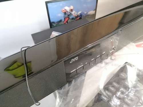 *WAREHOUSE CLEARANCE*FAULTY/UNTESTED JVC TH-BY370 SOUND BAR AND SUB WITH REMOTE IN BOX**