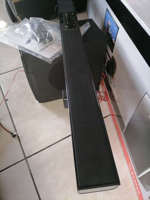 *WAREHOUSE CLEARANCE*FAULTY/UNTESTED JVC TH-BY370 SOUND BAR AND SUB WITH REMOTE IN BOX**
