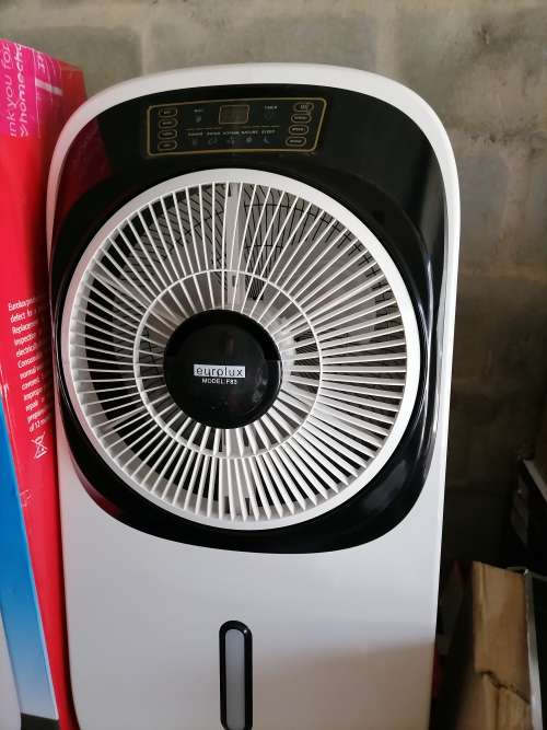 *AWESOME NEW STOCK*DONT NEED ESKOM*NEW  EUROLUX PORTABLE MIST FAN WITH LED LIGHT/REMOTE*R3600 RETAIL