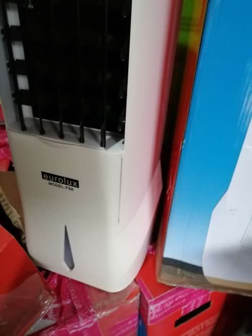 *LAST ONE*DONT NEED ESKOM*EUROLUX PORTABLE RECHARGABLE AIR COOLER WITH LED LIGHT IN BOX*R2500 RETAIL