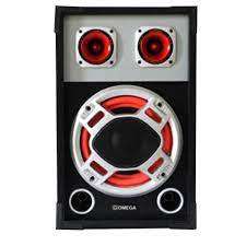 *BRAND NEW OMEGA X-102 SPEAKER BOX SET*FREE AMP INCL*AMP NOT TESTED*SPEAKERS NEW*