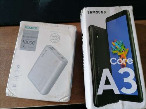 *CHRISTMAS IN JULY**COMBO DEAL SAMSUNG A3 CORE DUEL SIM, 4G PHONE IN BOX +10 000MAH POWERBANK**