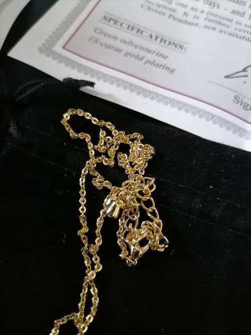 *CLEARANCE SALE*LAST LOT OF 10X18CT GOLD PLATED CHAINS+AUTHENTICATION CERTIFICATE+BAG*R3500