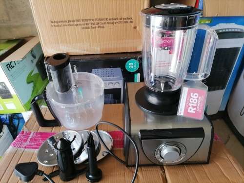 *AWESOME NEW STOCK*DEMO HOMECHOICE ENZO FOOD PROCESSOR AND BLENDER WITH ACCESSORIES*R2999