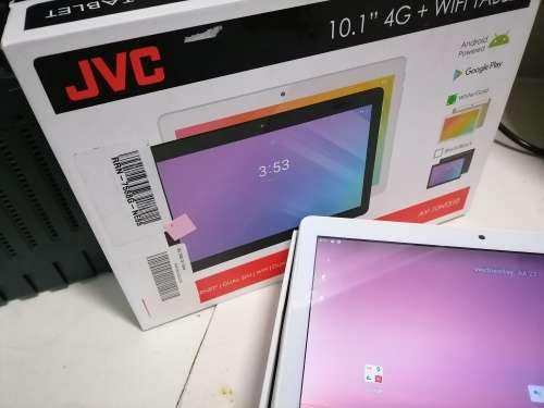 *BELLCO BARGAIN BUY**JVC 10.1` 4G+WIFI TABLET IN BOX (small red line)*R3500 IN STORE**