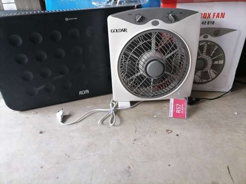 **FRIDAY COMBO DEAL*BRAND NEW GOLDAIR FAN/HEATER WITH ALVA CONVECTION HEATER, NO FEET ,WORKING**