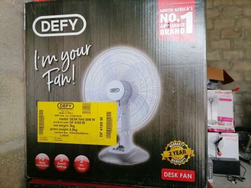*STORE CLEARANCE*SUMMER IS ON WAY**DEMO DEFY DF4100 FAN IN BOX*R900 IN STORE**