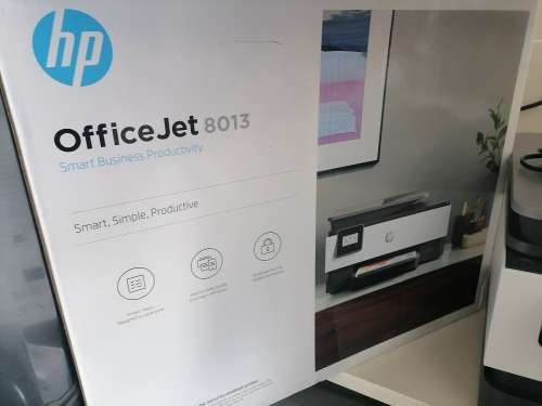 *HERITAGE DEAL*HP OFFICEJET 8013 IN BOX*USED AS STORE DISPLAY*INK ALMOST EMPTY*R4000 RETAIL