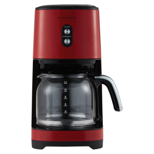 *STORE CLEARANCE*BRAND NEW PLATINUM COFFEE MACHINE**AWESOME RED COLOUR, IN BOX***
