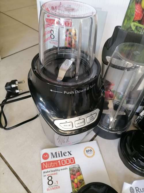 *STORE CLEARANCE*COMBO DEAL*RUSSELL HOBBS CAFE MILANO+MILEX NUTRI 1000*FAULTY ITEMS**