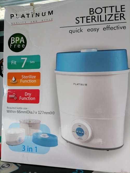*WEEKEND SPECIAL*COMBO DEAL*BRAND NEW PLATINUM BOTTLE PRE MACHINE+BOTTLE STERILIZER*