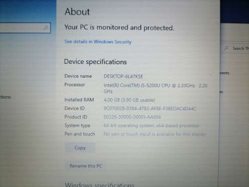 *I5 DELL LATITUDE E5450 4G(SIM) E5450 5TH GEN,4GB RAM, EXCELLENT CONDITION*R14000 NEW PRICE**