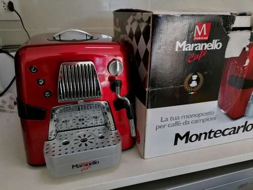 *COMAIR LIQUIDATION*MARANELLO CAFE MONTECARLO COFFEE POD MACHINE IN BOX**