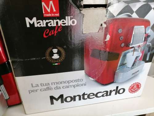 *COMAIR LIQUIDATION*MARANELLO CAFE MONTECARLO COFFEE POD MACHINE IN BOX**
