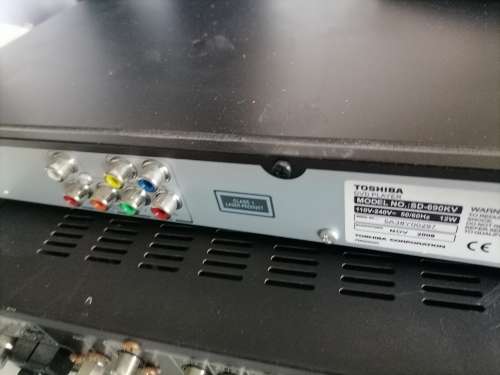*COMAIR LIQUIDATION*TOP QUALITY MARANTZ 75SR1010/2B AMPLIFIER AND TOSHIBA DVD PLAYER**WORKING**