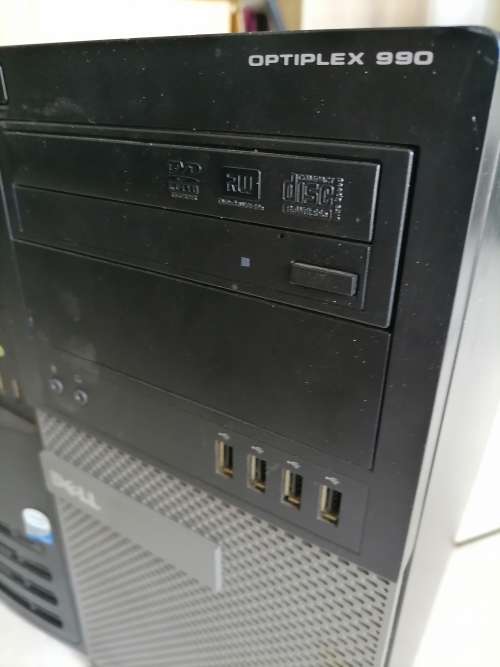 *LOT OF 2 X PC BOXES**I3 DELL OPTIPLEX 990,4GB RAM, 500GB HDD+OTHER PC BOX*ONE BID FOR BOTH**