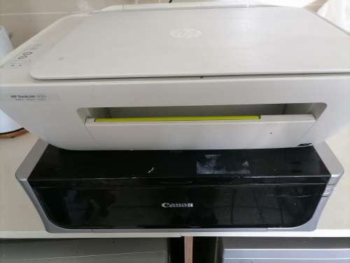 *LIQUIDATION*LOT OF 2 X PRINTERS**HPDESKJET 21030+CANON PIXMA IP4500*NOT TESTED*1 BID FOR BOTH**