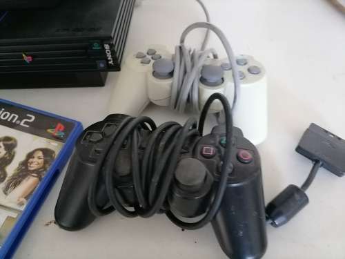 *MONTH END MAGIC*COMBO DEAL*2 X SONY PLAYSTATION 2 CONSOLS WITH REMOTE/CONTROL/GAMES/MICS ETC**