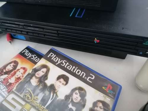 *MONTH END MAGIC*COMBO DEAL*2 X SONY PLAYSTATION 2 CONSOLS WITH REMOTE/CONTROL/GAMES/MICS ETC**