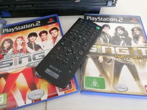 *MONTH END MAGIC*COMBO DEAL*2 X SONY PLAYSTATION 2 CONSOLS WITH REMOTE/CONTROL/GAMES/MICS ETC**
