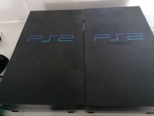 *MONTH END MAGIC*COMBO DEAL*2 X SONY PLAYSTATION 2 CONSOLS WITH REMOTE/CONTROL/GAMES/MICS ETC**