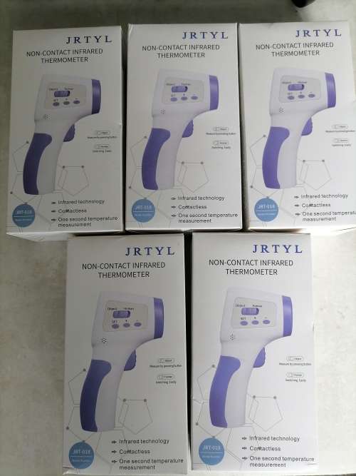 *ONE BID FOR ALL 5*LOT OF 5 X BRAND NEW JRTYL INFRARED NON CONTACT THERMOMETER*R3000 VALUE*