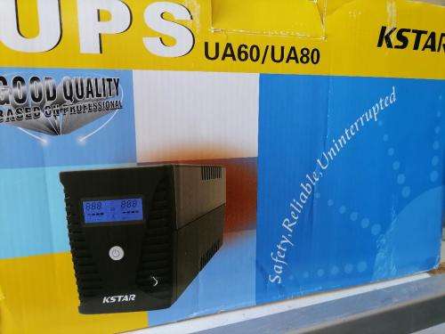 *LOADSHEDDING WILL NEVER END*THIS IS A MUST HAVE IN SA* DEMO KSTAR 600VA UPS POWER  CABLE