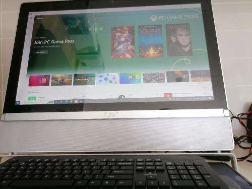 **BLACK FRIDAY*FREE GIFT*AWESOME MACHINE I5 ACER ASPIRE Z5801 ALL-IN-1 24`TOUCH SCREEN,6GB,128 SSD**